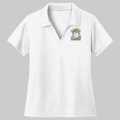 L469 Ladies Dri Mesh VNeck - Ladies Dri Mesh® V Neck Polo